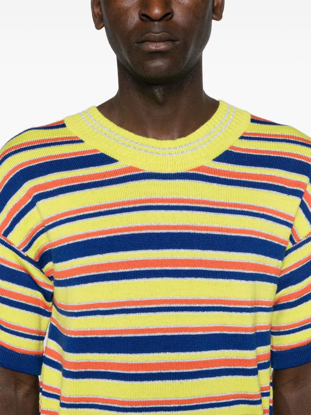 Striped Merino Knit Shirt