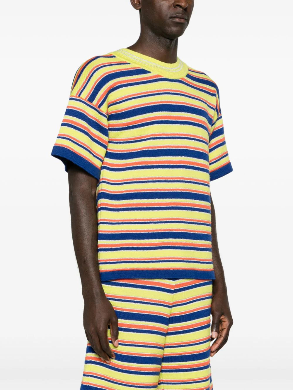 Striped Merino Knit Shirt