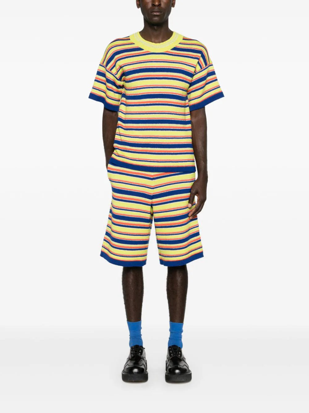 Striped Merino Knit Shirt