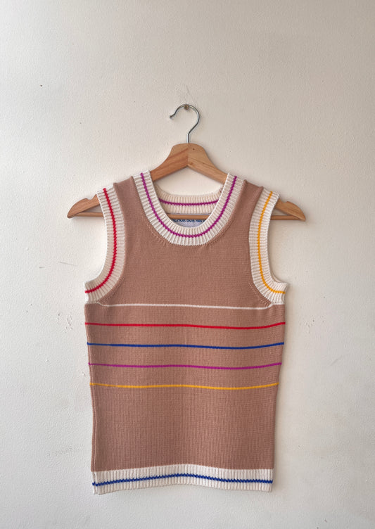 Accented Stripes and Trims Tank